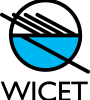 Logo of Gladstone Gymnastics Club in black, white, and blue.